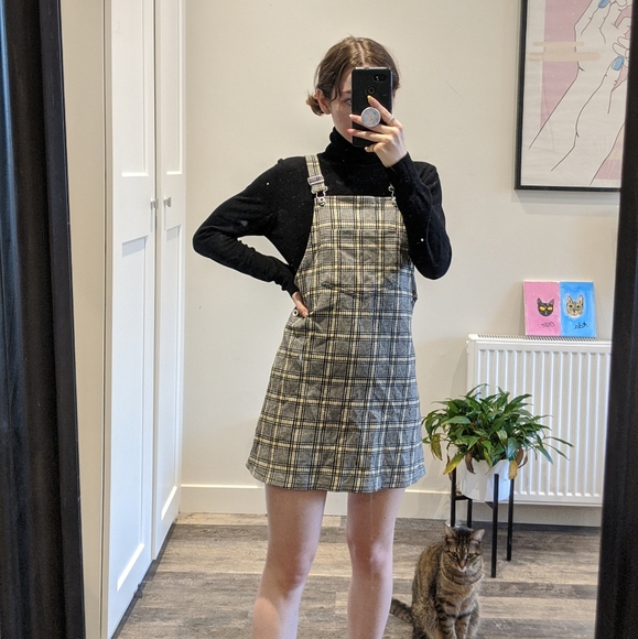 Plaid fall/winter dress - Picture 3 of 3